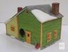 Department 56 New England Village Nathaniel Bingham Fabrics Post Office w/ Light & Box working - 2