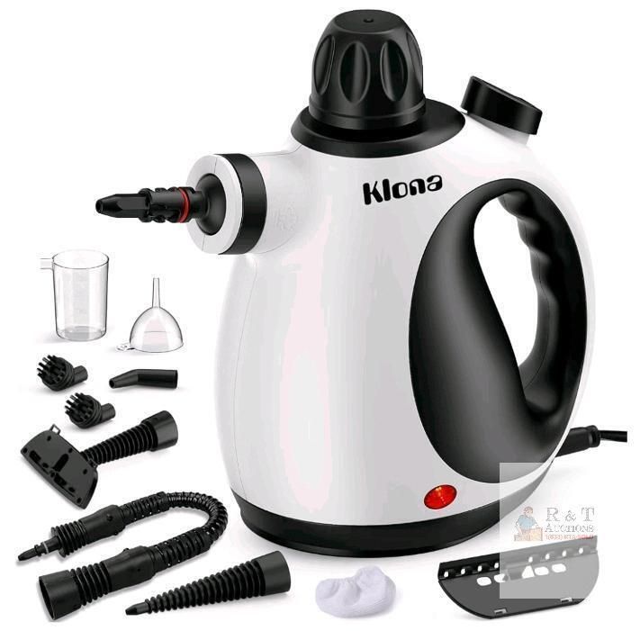 Klona HY-307 Handheld Steam Cleaner, 1050W, 350ml Tank, 3.2 Bar Pressure