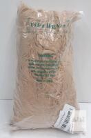LIFEREVO Shaggy Faux Fur Throw Pillow Cover, Camel, 18x18", Hidden Zipper