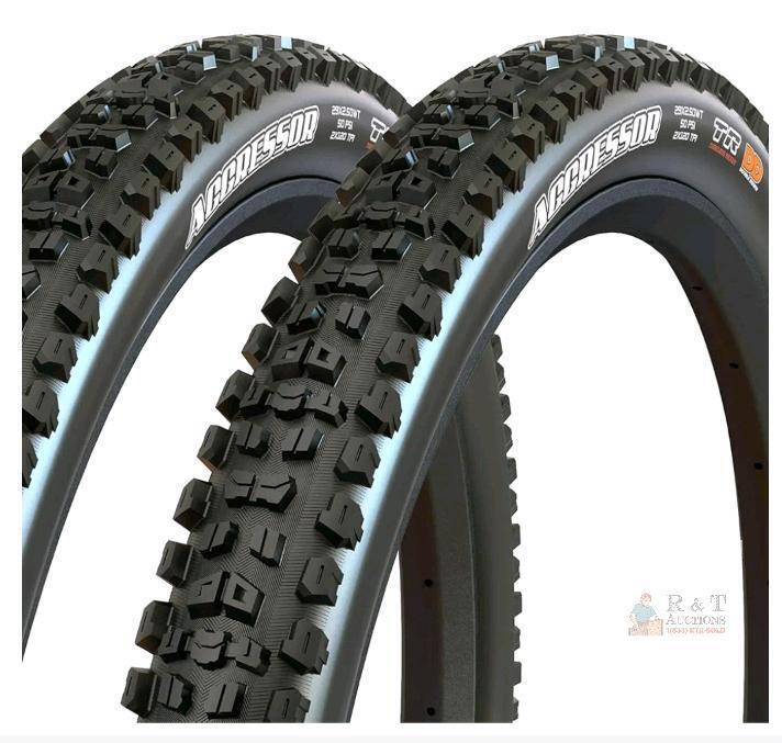 New Maxxis - Aggressor Dual Compound Tubeless MTB Tire | All Condition Mountain Bike Tire | EXO Puncture Protection / Tubeless Ready | 27.5&times;2.30 .