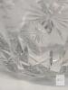 Waterford Crystal Bowl + Aurea Royal Crystal Rock Candlestick Holders With Ribs and Arches 4.4" &times; 1.5" Tall, Fleabites Around Inside Bowl Rim - 3