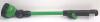 Multi-Pattern Garden Hose Spray Nozzle Wand, 16" Reach, 6 Spray Settings, Green/Black new - 2