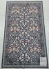 New 3ft&times;5ft Floral Area Rug , Distressed Blue