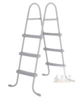 new Intex Above Ground Pool Ladder, 42" Height, Steel Frame, 3-Step, Fits 107 cm Pool