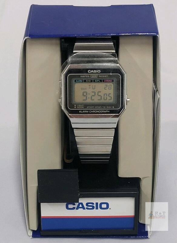 New Casio SL-KCUA3-1 Unisex Quartz Digital Display Wristwatch - Working