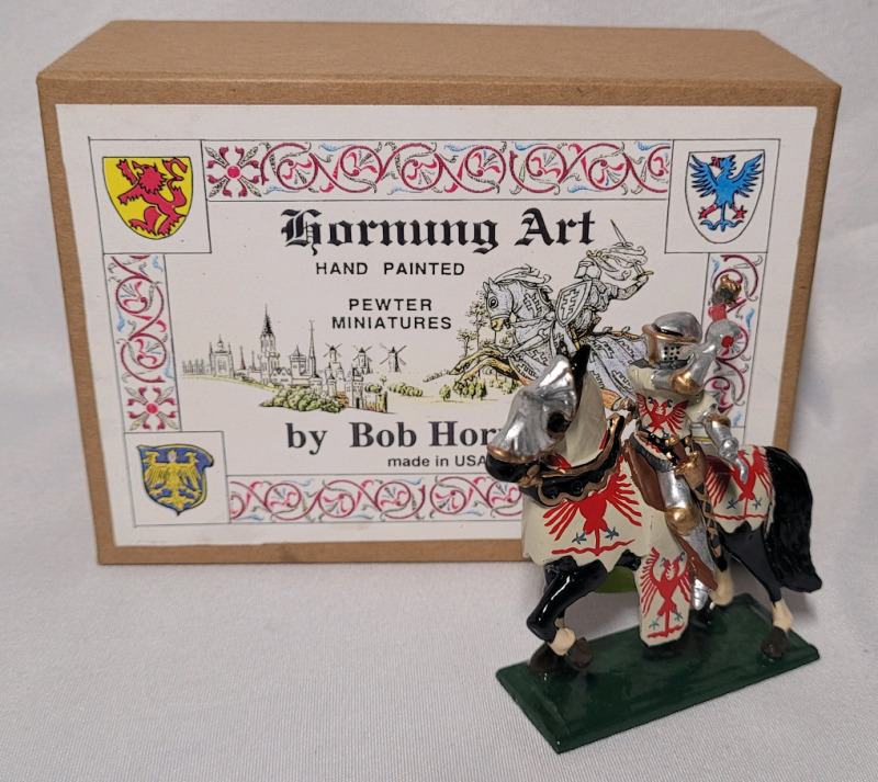 Hornung Art ' John Le Maingre , Marshall of France ' Toy Soldier Lead Miniature