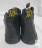 New KELODON Waterproof Steel Toe Boots For Men , Size 9.5 . Black - 3