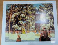 Print of Winter Afternoon by Lauren Harris. 233/277. With COA. 24" by 20" [Group of Seven]