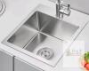 ROVATE CA-RVT1315U 13"x15" Drop-In Stainless Steel Kitchen Sink, 8" Bowl Depth, Single Bowl new - 2
