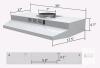 FIREGAS 30-Inch Under-Cabinet Range Hood, Model FGS-USF39A575AC, 300 CFM, Stainless Steel new - 2