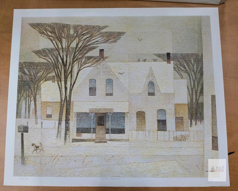Print AJ Casson's Sunday Morning 6/99 PP. 24"by 20" [Group of Seven]