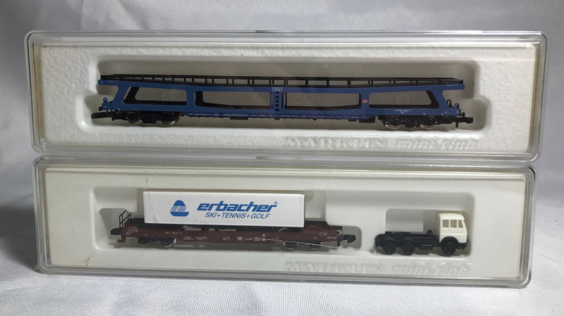 Marklin MiniClub 8621 & 8709 Z Gauge