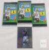 2025 Panini Score NFL Football Sealed Trading Card Wax Packs &times;3 & 1999 Bowmans Best NFL Football Daunte Culpepper Rookie Card #107