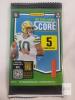 2025 Panini Score NFL Football Sealed Trading Card Wax Packs &times;3 & 1999 Bowmans Best NFL Football Daunte Culpepper Rookie Card #107 - 2