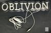 New 16.5" Across OBLIVION LED Neon Sign, USB-Powered, Adjustable Brightness Levels, Includes Chain For Hanging - 2