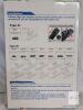 ASLAM Beam Wiper Blade Set, Graphite Rubber, Multi-Adapter, New in Box, Model AS02-2222-3A/4/6 - 3
