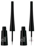 2 New e.l.f. Expert Liquid Liner, High-Pigmented, Extra-Fine Liquid Eyeliner For Precise Definition, Long-Lasting, Vegan & Cruelty-Free, Jet Black