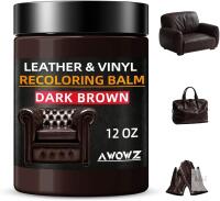 New Leather Recoloring Balm - Scratch Repair & Color Restore Kit for Faded Leather 12OZ