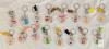 Animal-Themed Acrylic Keychain Gift Set w/ Tassels & Organza Pouches &ndash; Classroom or Party - 2