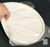 New Thick Sturdy Unbreakable Silicone Round Vanity Tray, 10.63 Inch Bathroom Vanity Tray, Kitchen Sink Tray, Countertop Organizer Tray for Perfume Towel Dresser Jewelry Candle, Coffee Table Decorative Tray, Marble White - 2