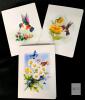 3 New CutPopUp 3D Pop-Up Greeting Cards, Blank Inside, With Envelopes: Butterflies & Hummingbirds, 5.5" &times; 7.85" (Designs May Vary) - 6