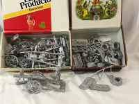 Vintage Unfinished Toy Lead Soldier Accessories