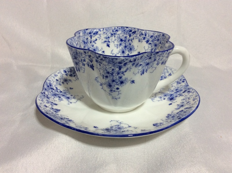 Vintage Shelley Dainty Blue Cup & Saucer