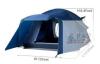 new Three Bears LC03-6P 6-Person Family Camping Tent, 4-Season, 3000mm Waterproof, 3 Rooms, 76" Height - 2