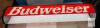Budweiser Beer Light-Up Bar Sign / Pool Table Light , 48"&times;7"&times;9" . Tested Working - 2