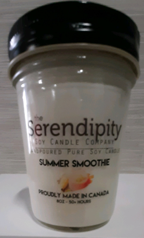 New, Summer Smoothie Soy Candle