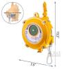 Spring Balancer 5-9 kg Capacity, 7.5"x5.5"x13.5", Adjustable Tension, Carabiner Hook, new - 3