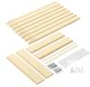 Land Guard 8x4x2ft Galvanized Steel Raised Garden Bed Kit, Cream Yellow - 3