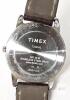 TIMEX Men's Easy Reader Day-Date Watch T20041 CR2016 Cell, WR 30, 18MM LUG With Leather Band, Working - 4