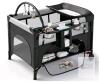 new HY-8036 4-in-1 Portable Playard Black, Changing Table, Bassinet, Canopy, Organizer X0046EQHJ5