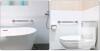 Munzong 16" Stainless Steel Shower Grab Bar, Brushed Finish, 500 lbs Capacity - 3
