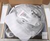 12" Stainless Steel Honeycomb Nonstick Wok Pan with Glass Lid, Induction Compatible new - 3