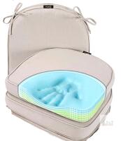 Sunrox Indoor/Outdoor Set of 3 Cushions & 6 Beige Cushion Covers