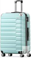 Strenforce Hardshell Carry-On Suitcase, Light Blue, 20", 4 Double Spinner Wheels, TSA Lock As New . Some minor scuff marks