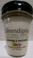 New, Lavender & Patchouli Soy Candle