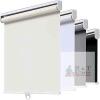 AOSKY Cordless Blackout Roller Shade 25"x72" White, Inside/Outside Mount, Child Safe,Polyester