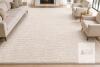 new Cream 8x10 FT OEKO-TEX Washable Area Rug, Non-Slip, Soft Polyester, Modern Tufted Pattern, VSIWB