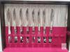 Oneida Community Coronation Silverplate Flatware Set with Wooden Case - 3