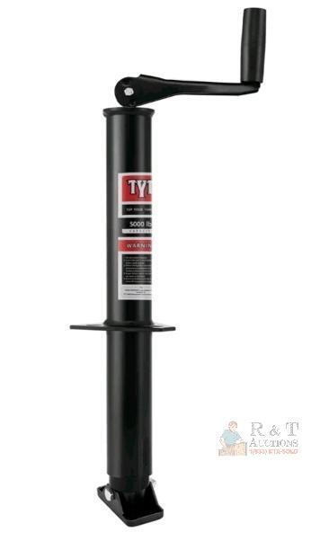 TYT 5,000 lb A-Frame Trailer Jack with 15" Lift and Topwind Handle