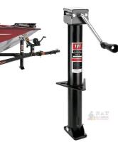 TYT 5,000 lb Manual Sidewind Trailer Jack with 15" Lift and Swivel Design