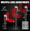 TYT 5,000 lb Manual Sidewind Trailer Jack with 15" Lift and Swivel Design - 2