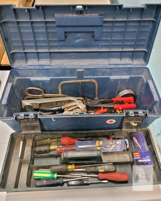 Mastercraft Tool Box with Tools