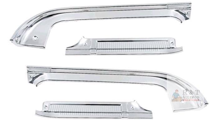 Aluminum Door Sill Protector Kit for 1978&ndash;1991 Chevy/GMC C/K R/V Series Pickup Trucks