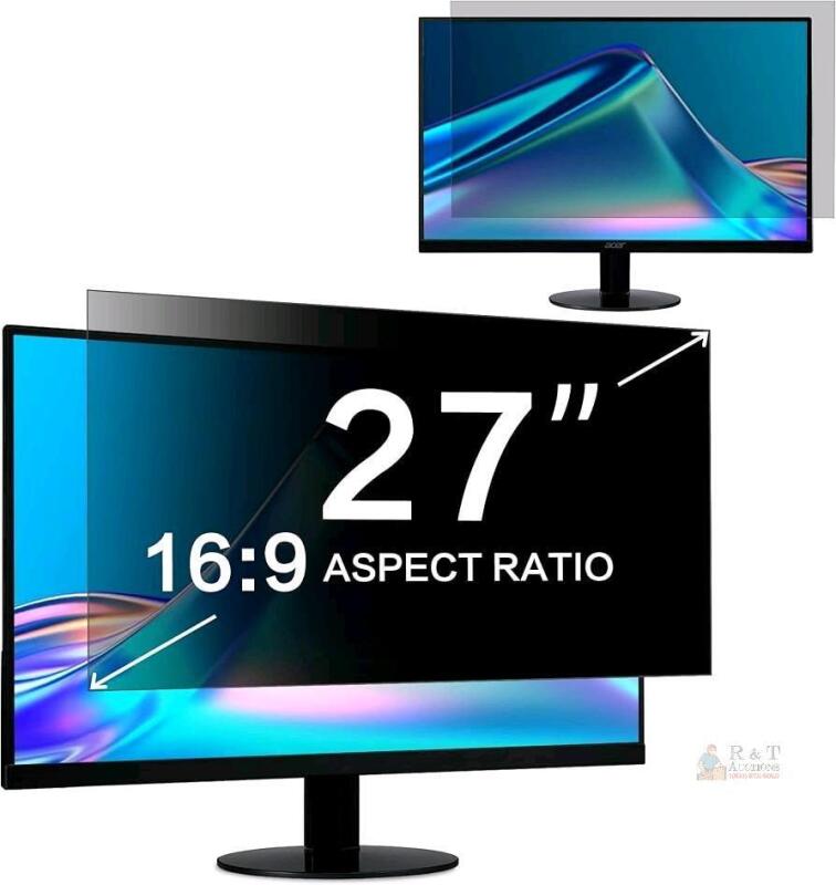ZOEGA 27-Inch Privacy Screen Filter, 16:9, Matte/Glossy, PET, for Computer Monitor, X0037VYECP