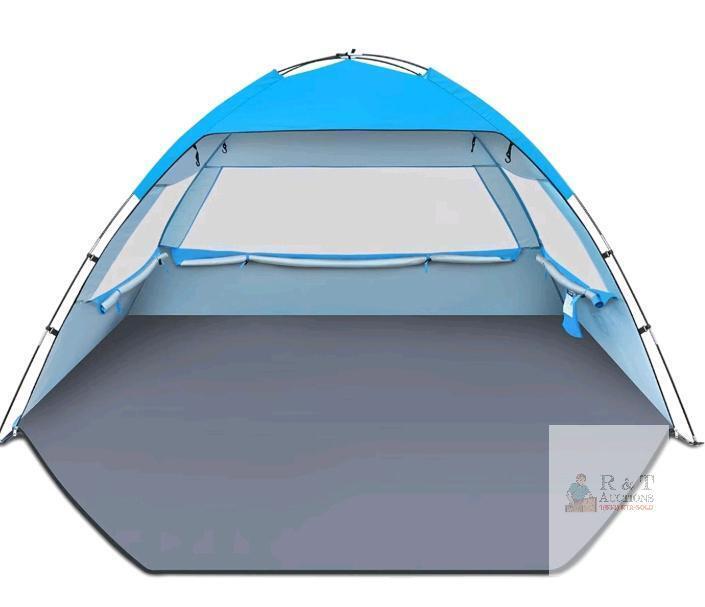 Gorich Beach Tent, 3-4 Person Capacity, UPF 50+ UV Protection, 102" x 65" x 59"