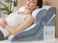 VMFKPNR Adjustable 3-Piece Wedge Pillow Set, PLW-9982/JND, Memory Foam, Multi-Position, 26"x24"x12"